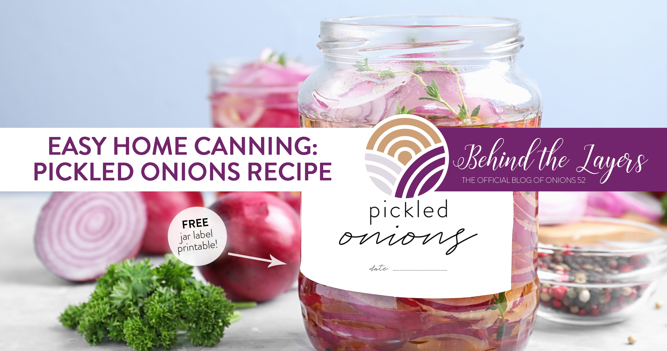 Easy Home Canning with Onions 52: Pickled Onions Recipe